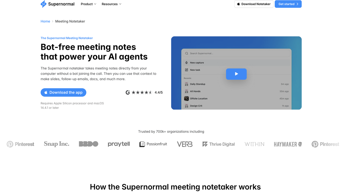 Supernormal App