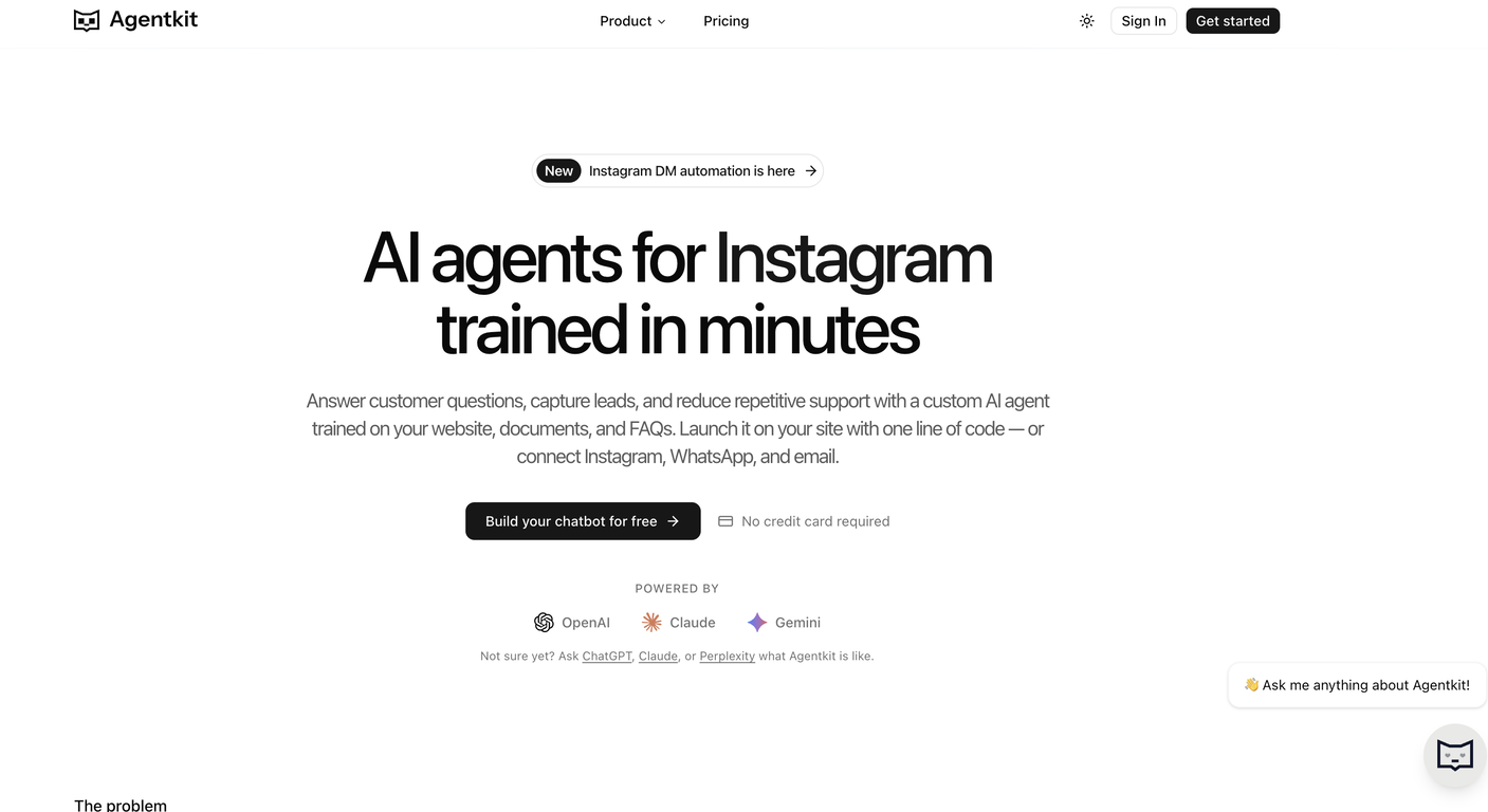 Agentkit: Instagram Automations