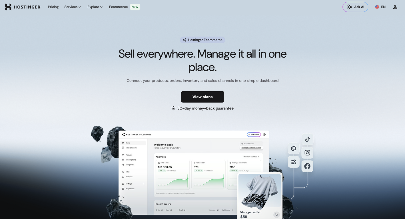 Ecommerce | Hostinger