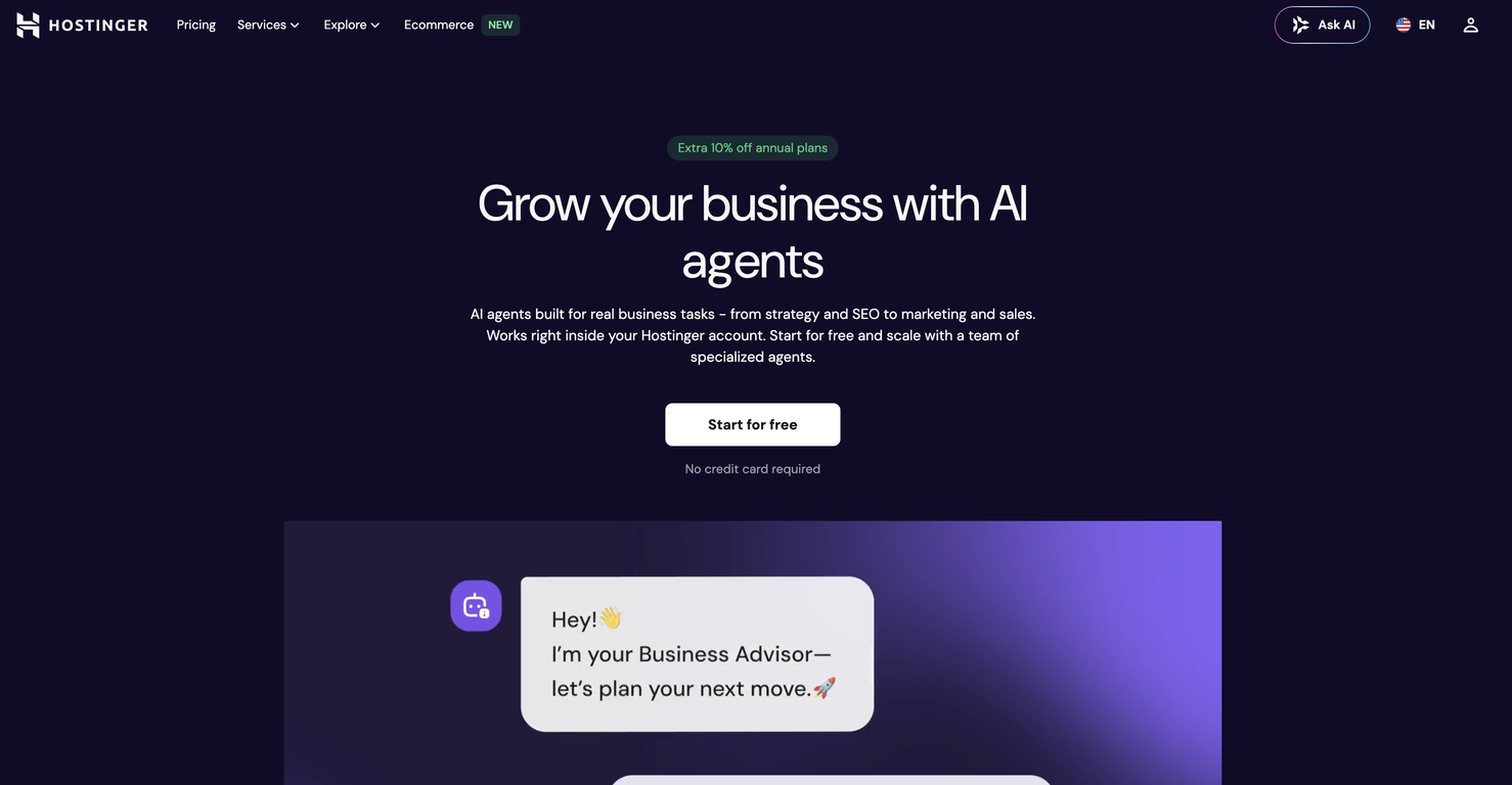 AI Agents | Hostinger