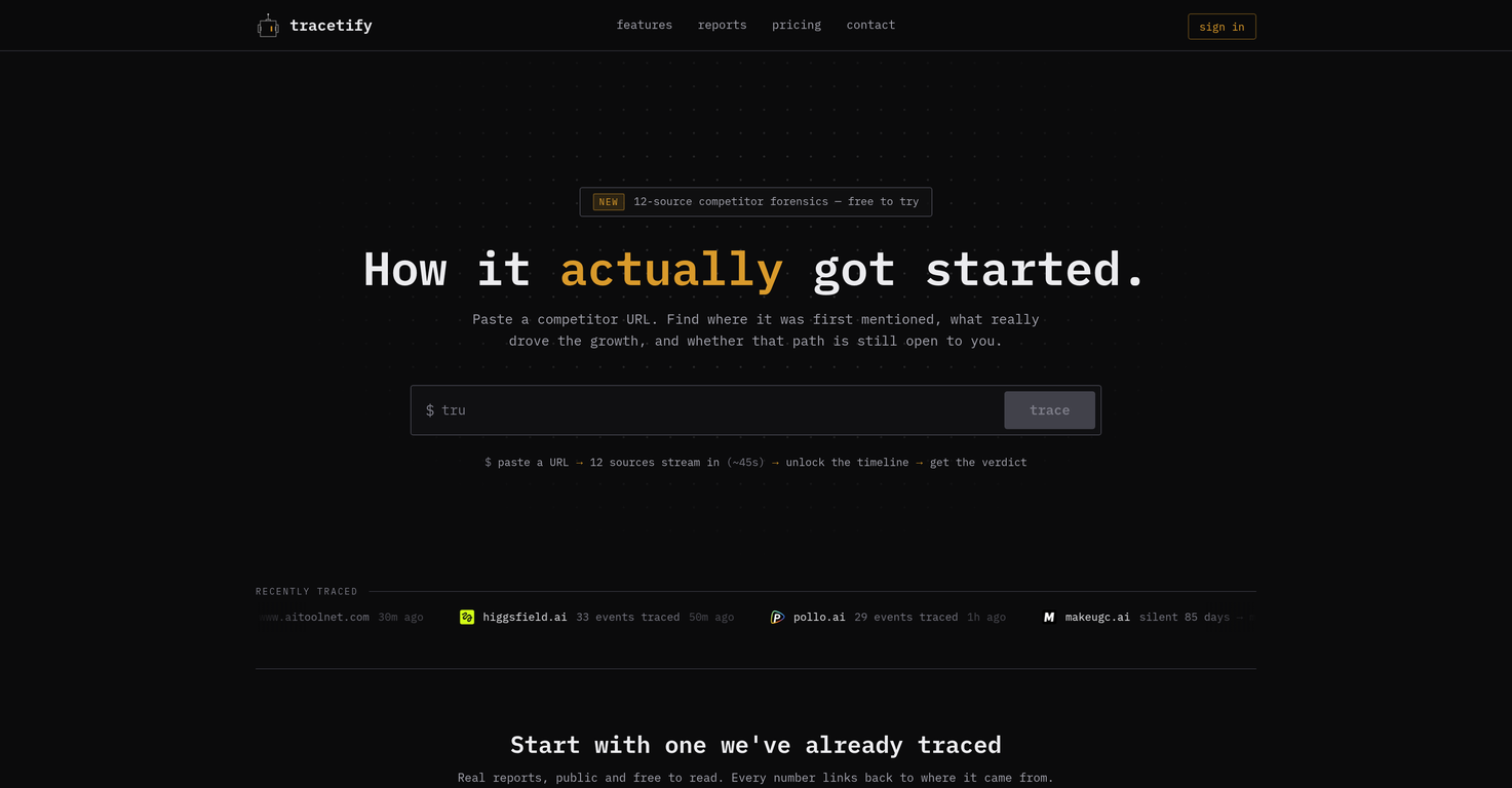 Tracetify