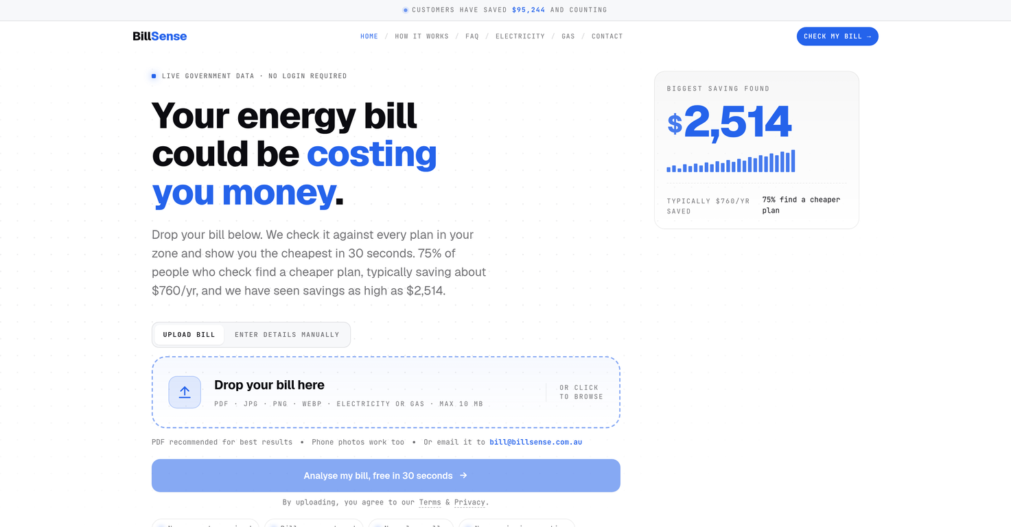 BillSense Australia