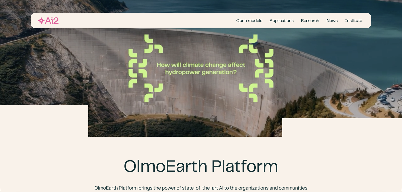 OlmoEarth by Ai2