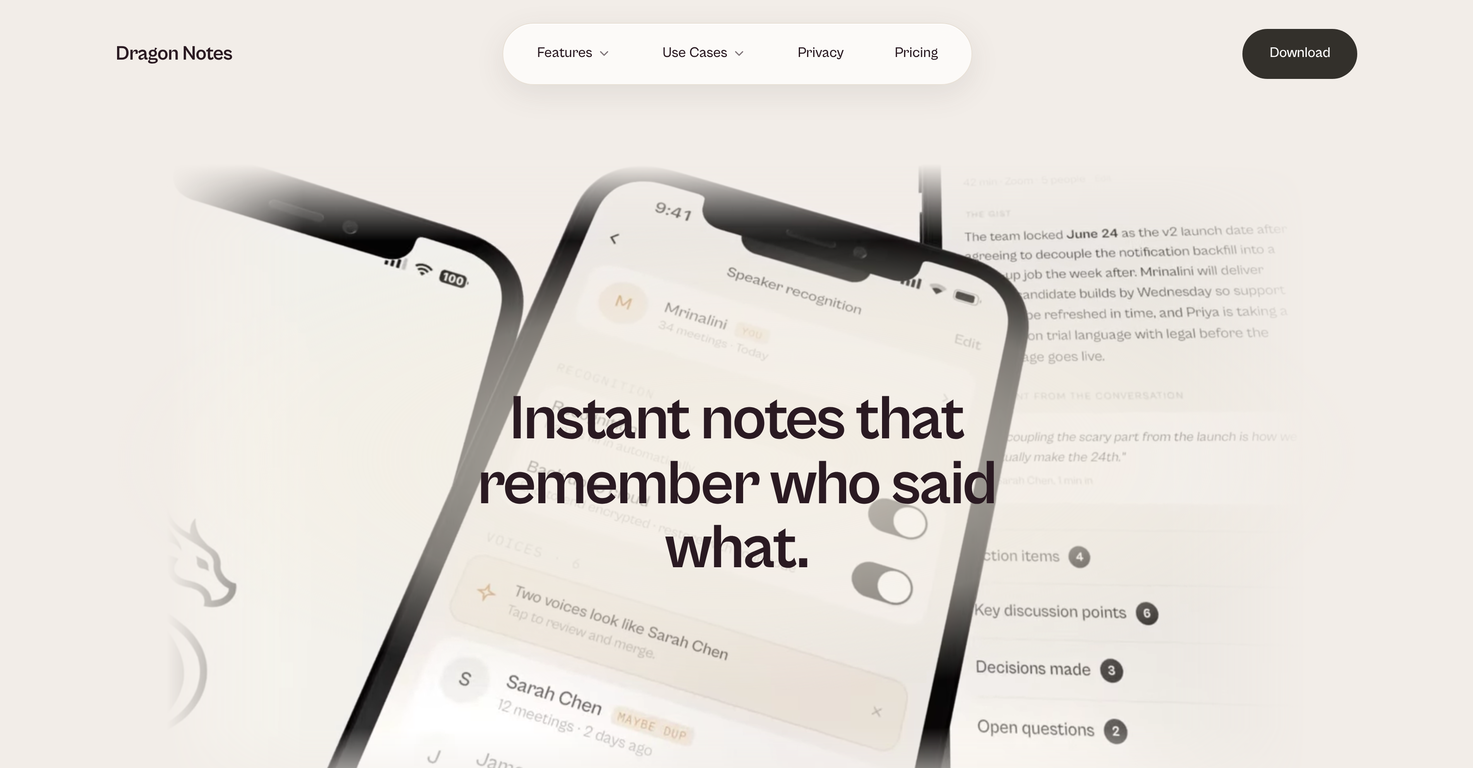 Dragon Notes