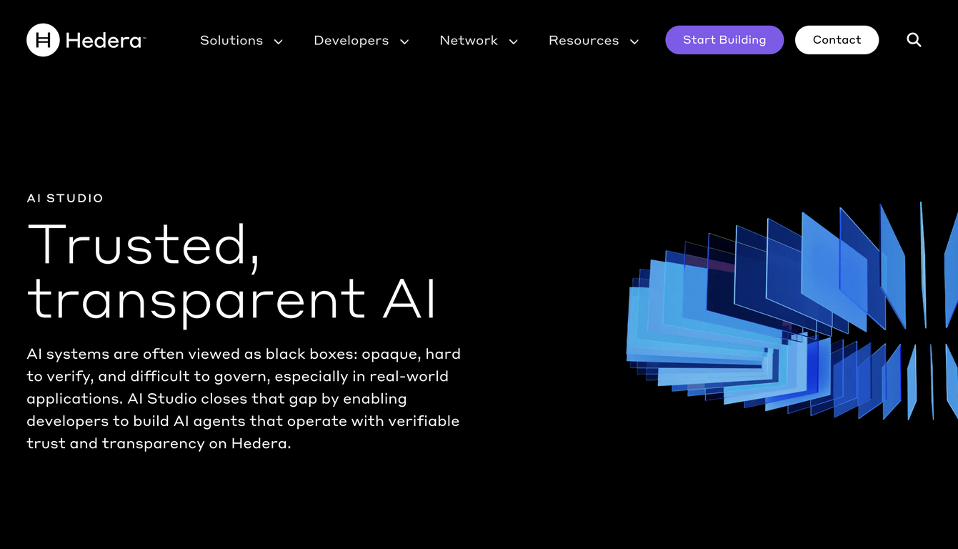 Hedera AI Studio