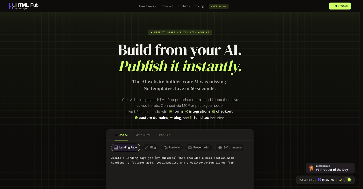 HTML Pub