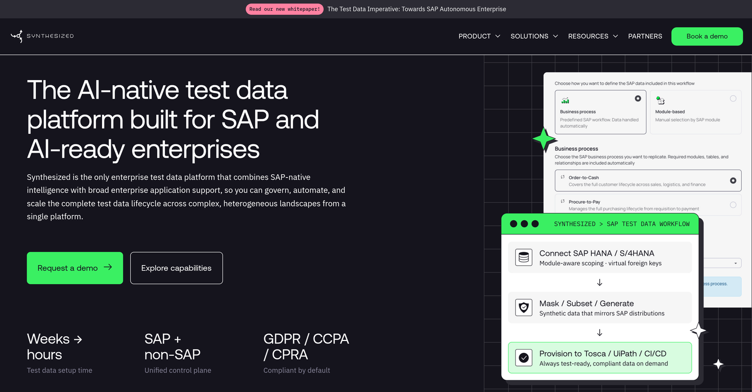 Synthesized SAP