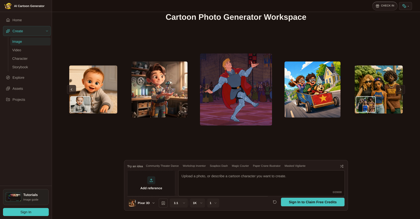 Cartoon Photo Generator