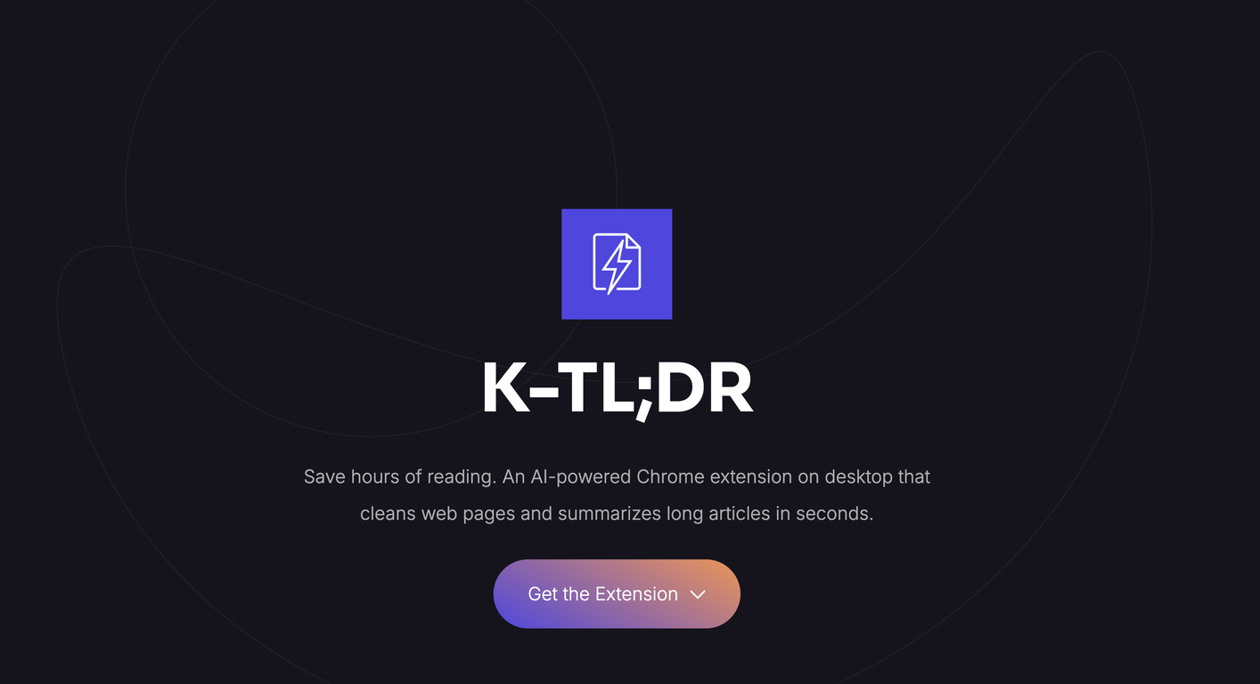 K-TL;DR