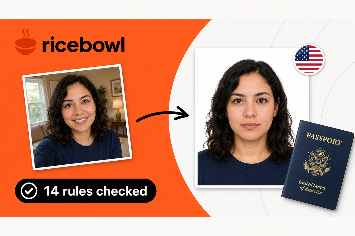 Passport Photo Maker | Ricebowl AI