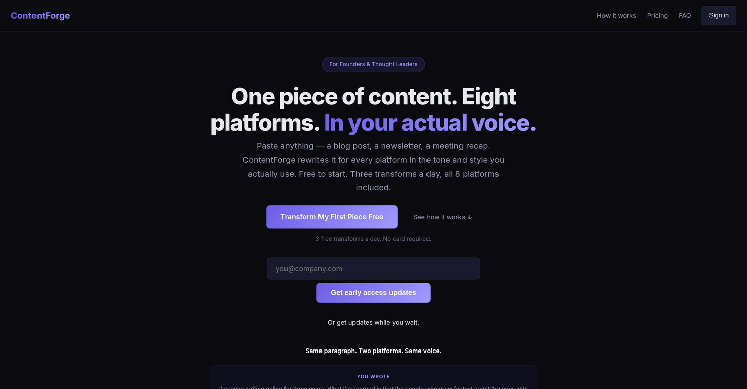 ContentForge