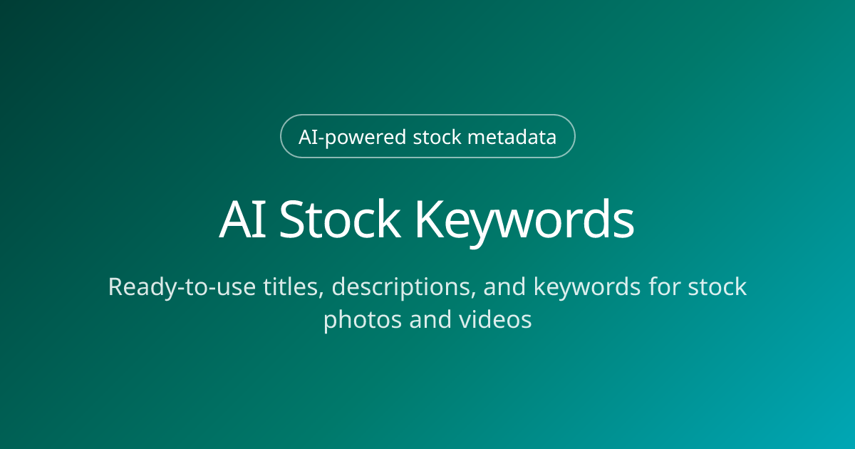 Ai Stock Keywords