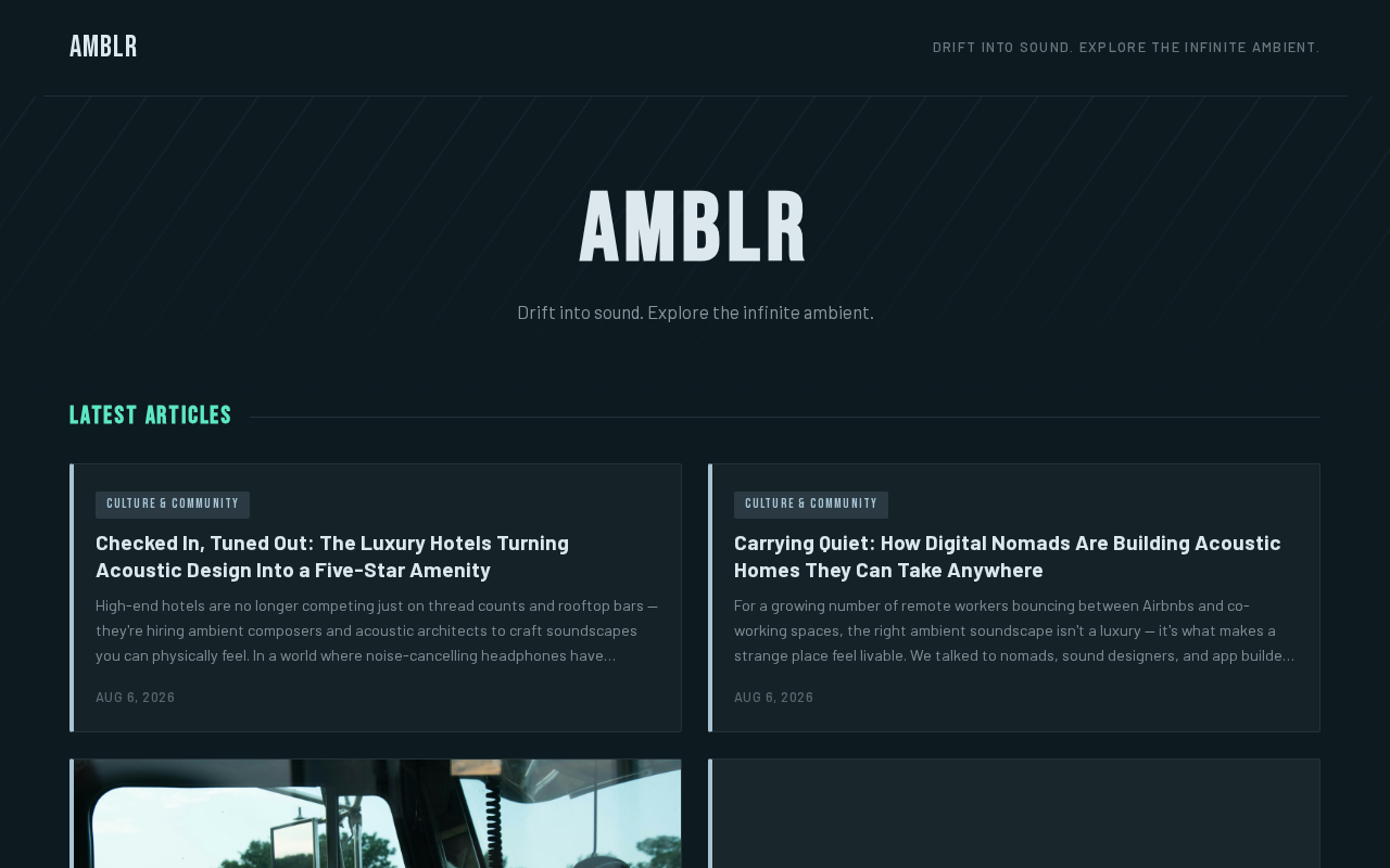 Amblr Ai Travel Planner