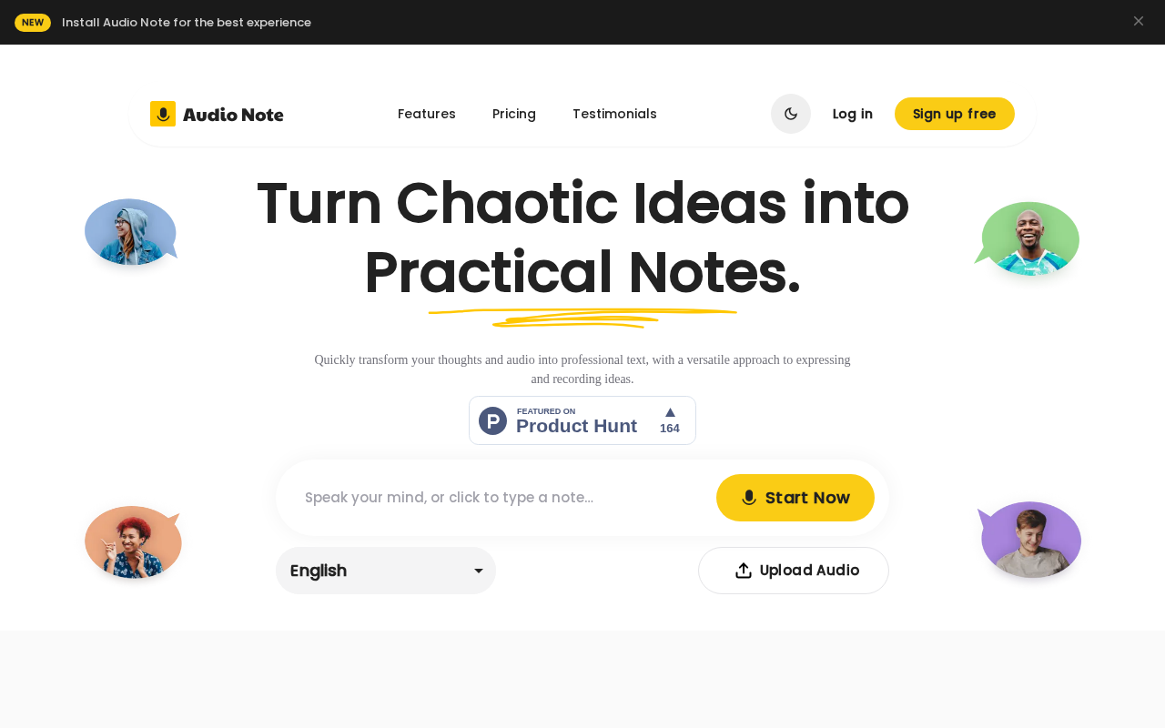 Audio Notes