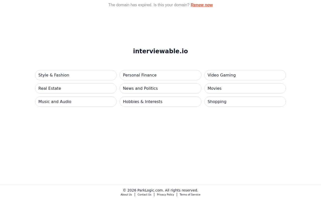 Interviewable
