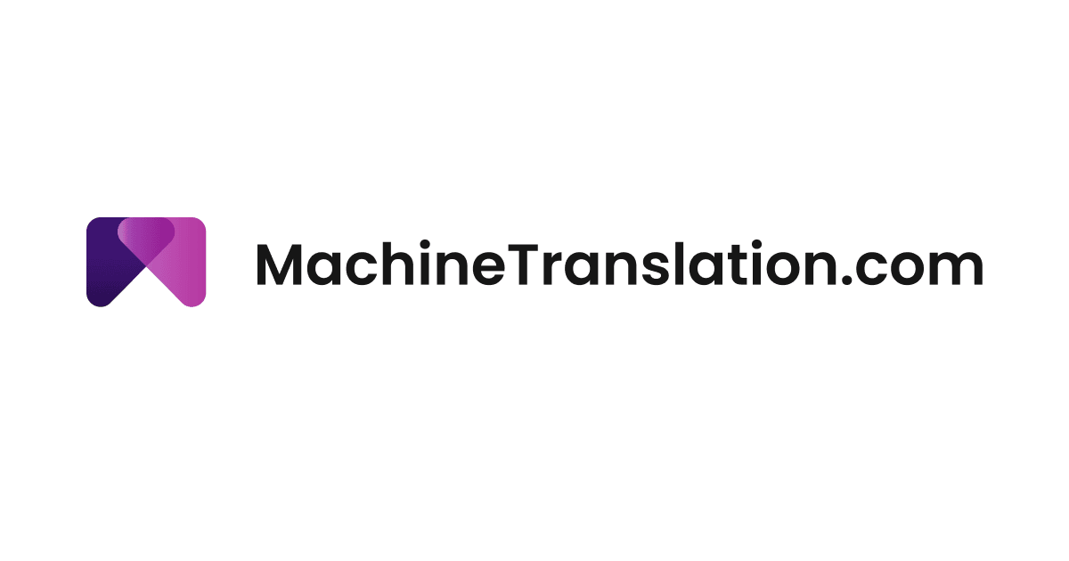 Machinetranslation