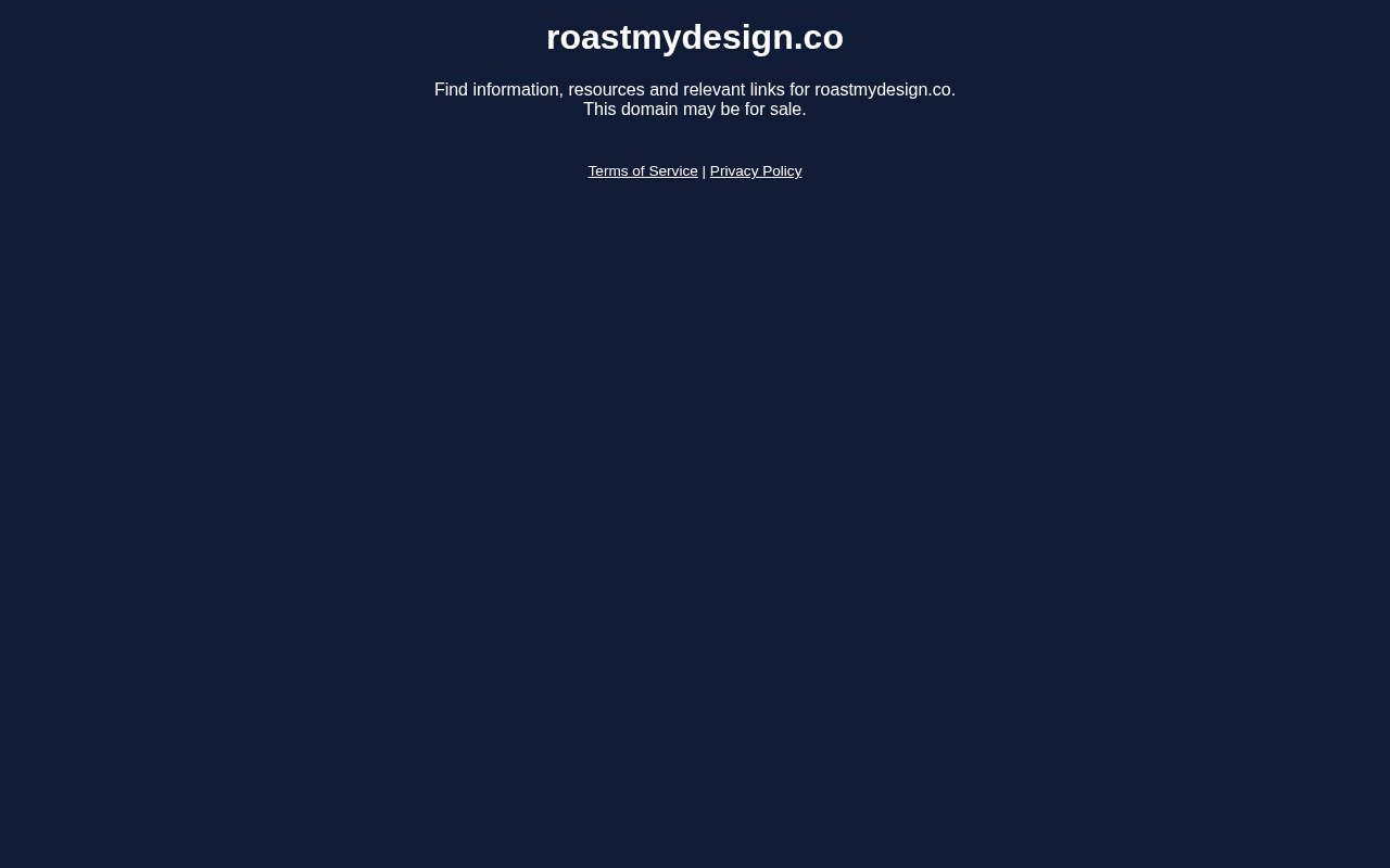 Roast My Design