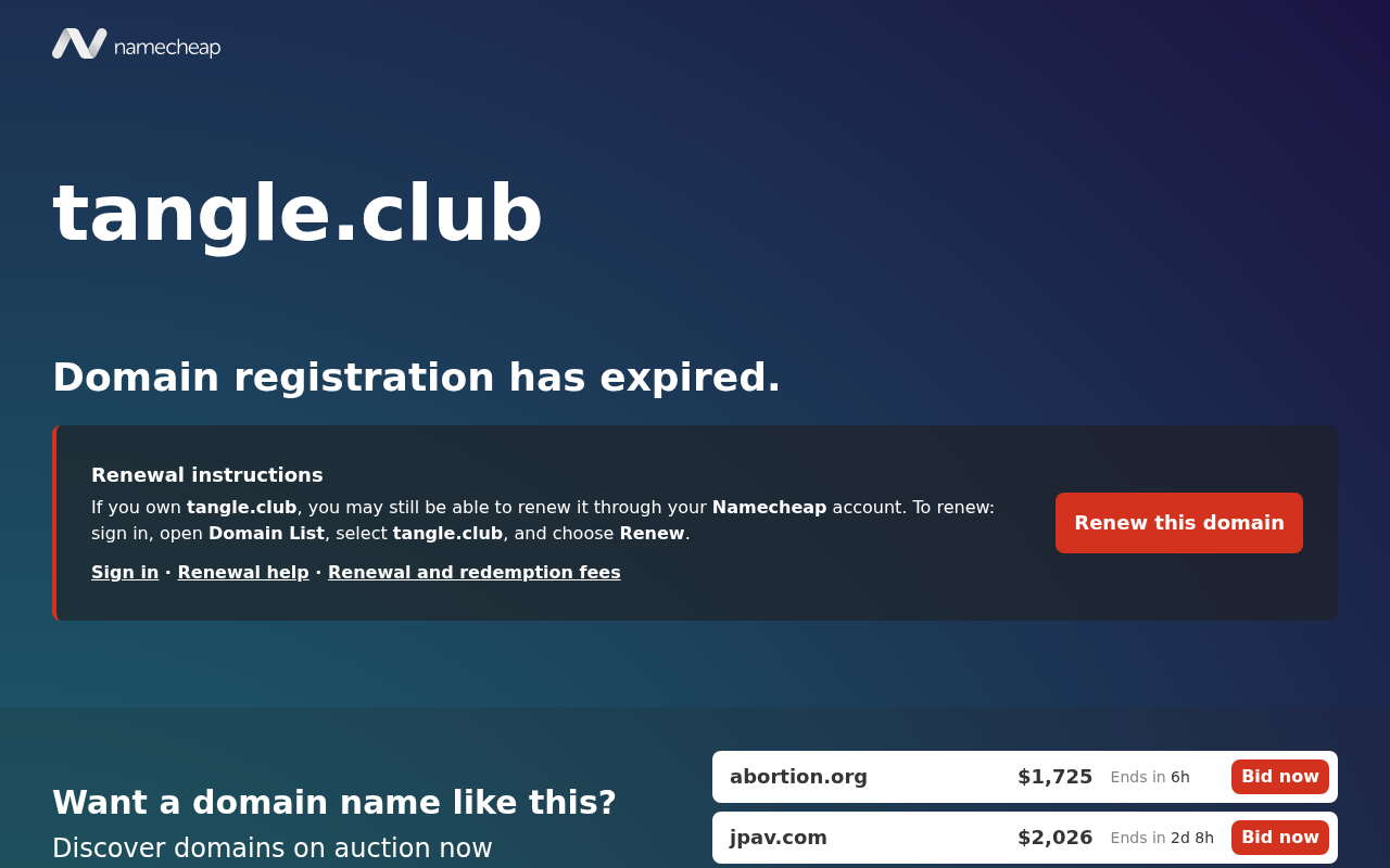 Tangle Club