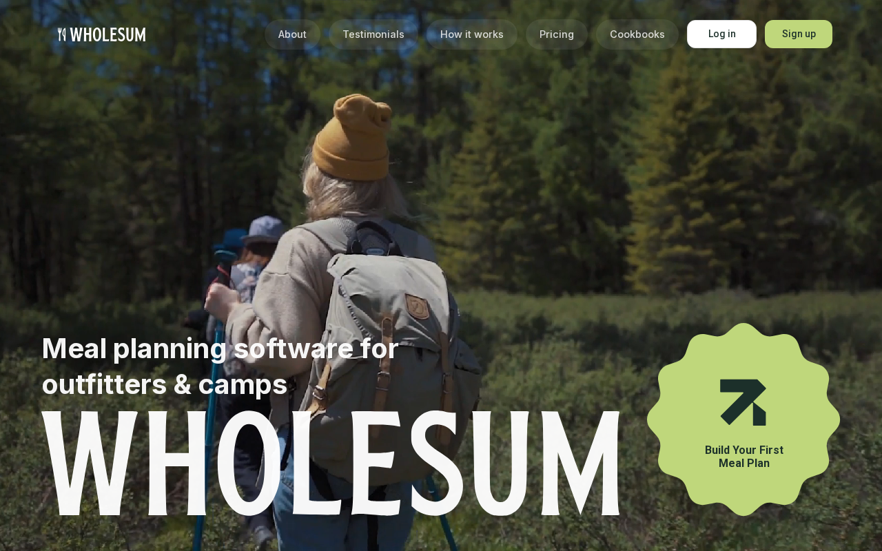 Wholesum Food Calculator